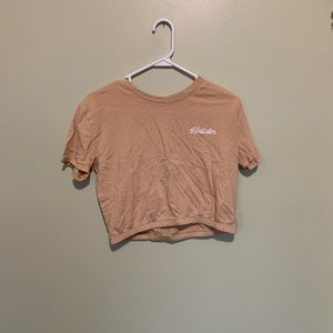 Hollister cropped tee